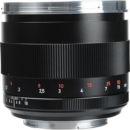 Zeiss Planar T* Manual Focus 85mm f/1.4 ZE Telephoto Lens for Canon EOS