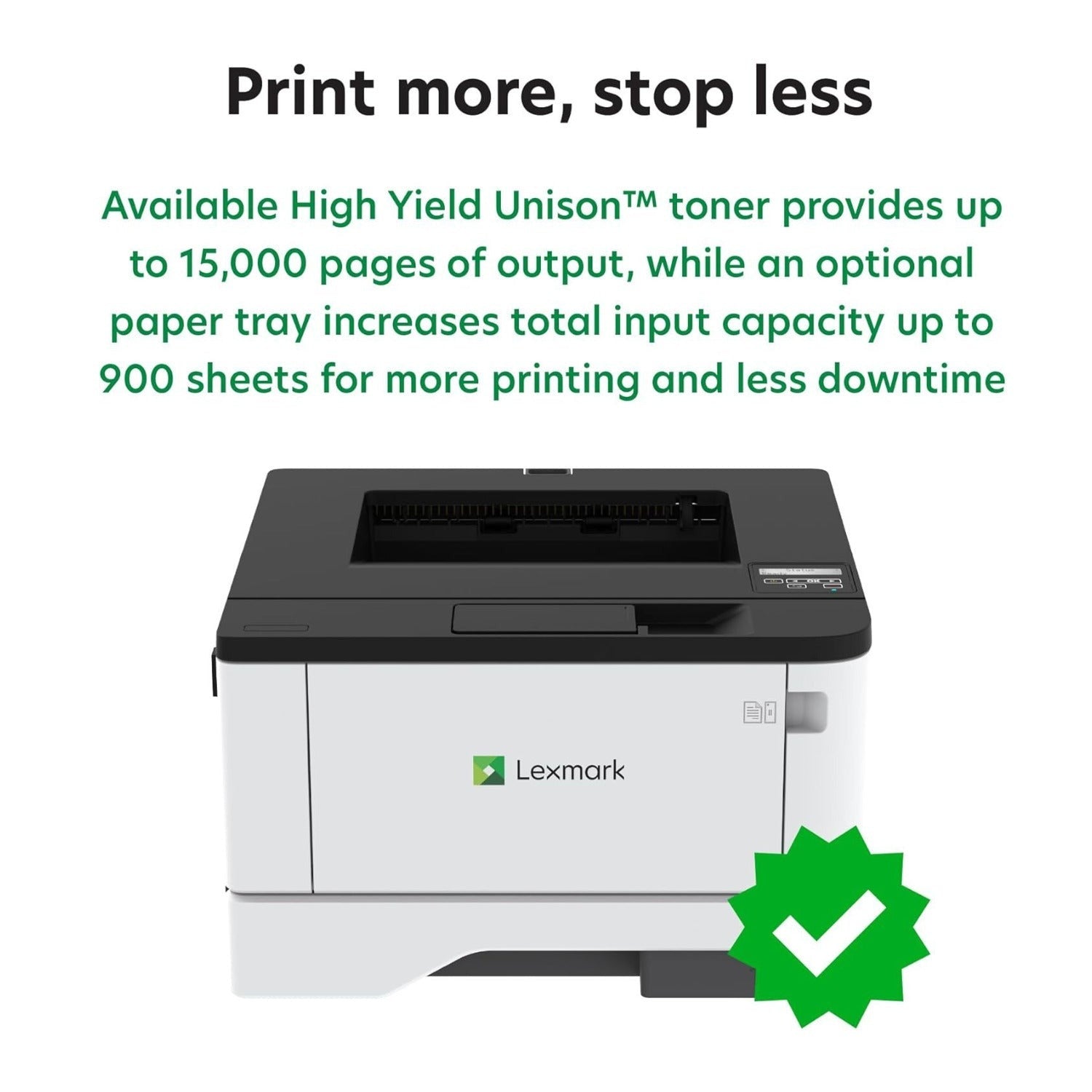 Lexmark MS331dn Monochrome Laser Printer (Used)