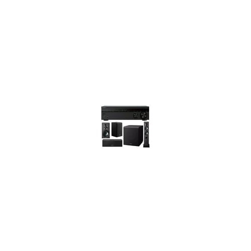 Sony STRDH590 5.2ch Home Theater AV Receiver with Speaker and Subwoofer Bundle
