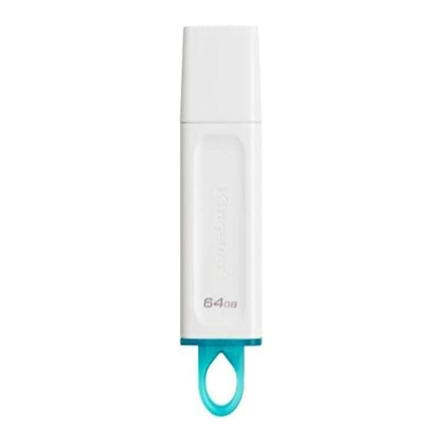 Kingston 64GB DataTraveler Exodia USB 3.2 Flash Drive with Protective Cap(White)