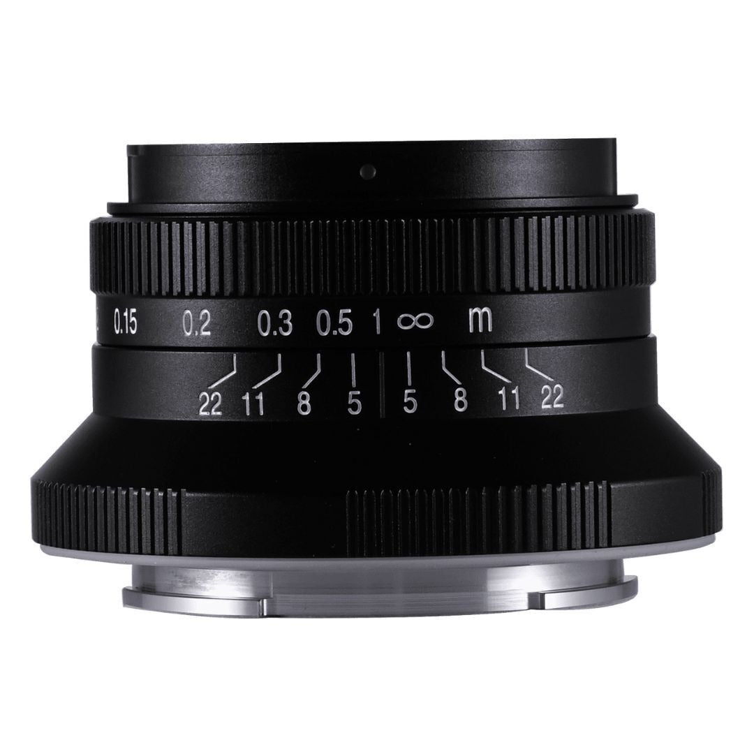 Laowa 15mm f5 Cookie FF Lens with 110-Degree Angle of View and Compact Body (Black, L-Mount)