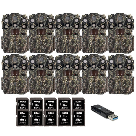 Browning Recon Force Elite Ultra Non-Cellular Trail Camera (10 Pack) Bundle