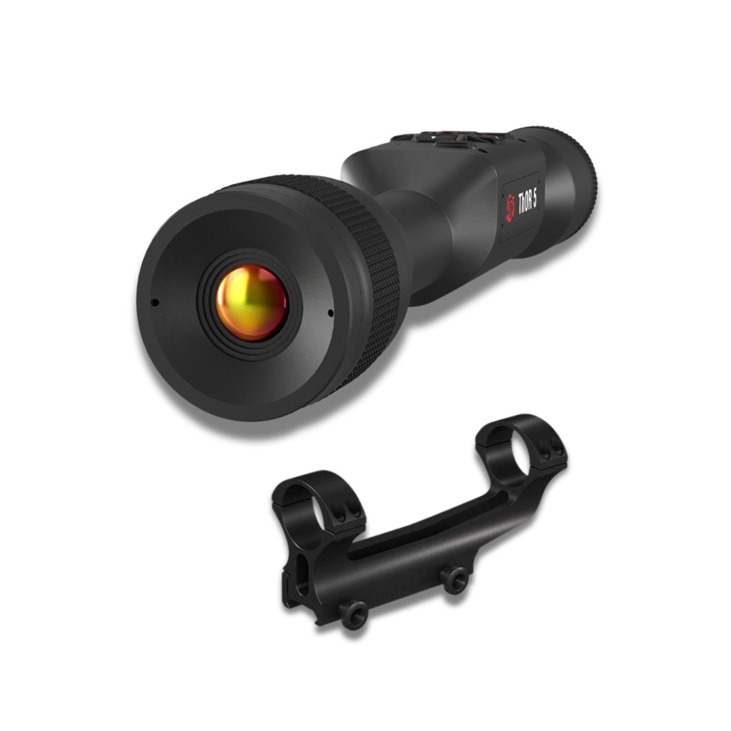 ATN ThOR 5 320 3-12x Weather-Resistant Thermal Riflescope (Black) Bundle