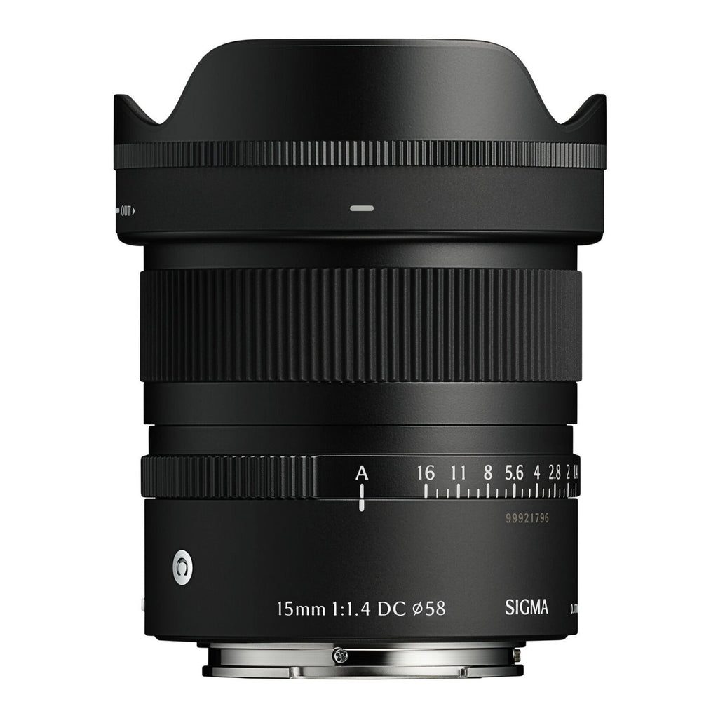 Sigma 15mm F1.4 DC Contemporary Lens for Mirrorless Cameras (Sony E Mount)