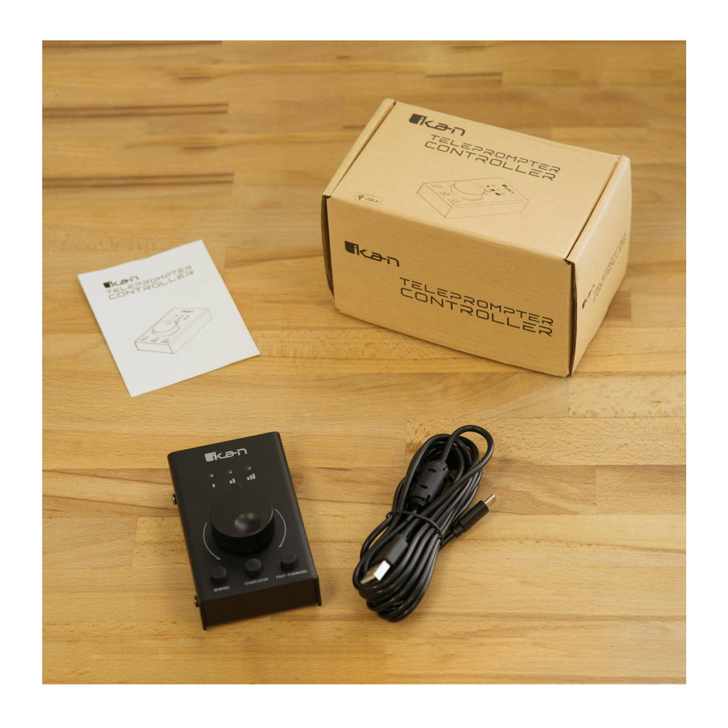 ikan Teleprompter Script Controller for Prompter Pro 4