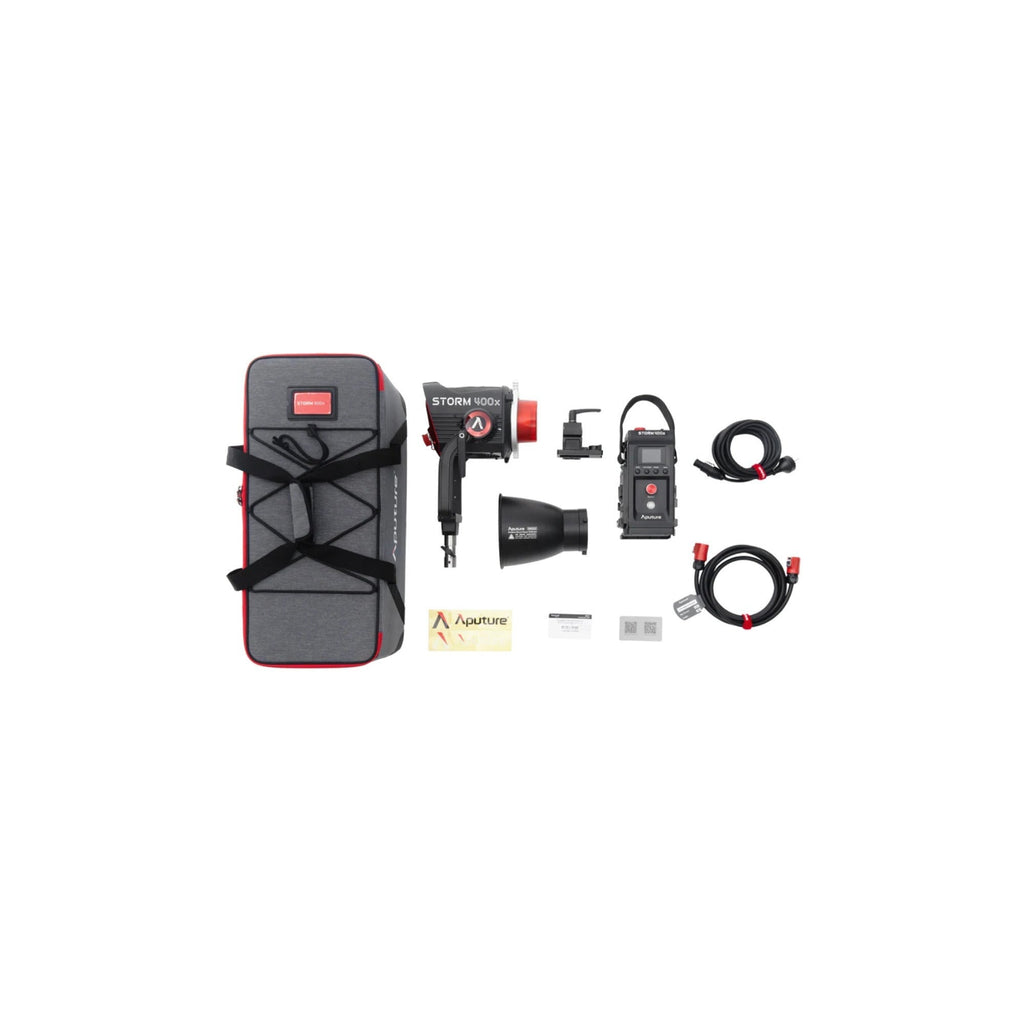 Aputure STORM 400x (V-Mount) (US) Bundle with OctaDome 120 Softbox and Bag