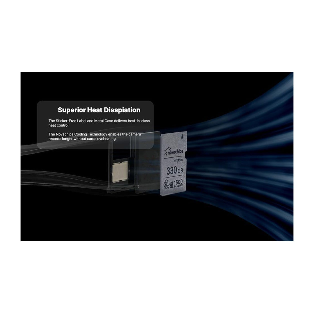 Novachips Express 1.6TB CFexpress 4.0 Type A Memory Card