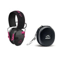 Walker's Razor Junior Hearing Protection Muff (Pink) with Protective Case