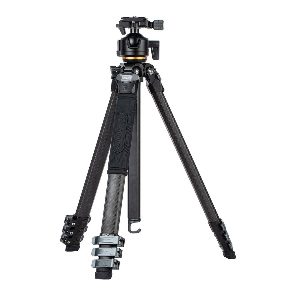 Fotopro Pantour Origin Travel Tripod with Dual Panoramic Ball Head (Black)