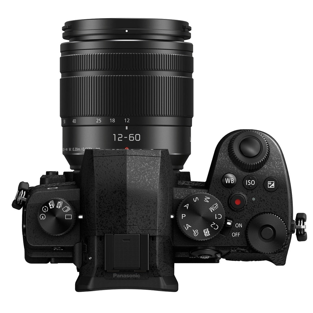 Panasonic LUMIX DC-G95 Mirrorless Digital Camera with 12-60mm Lens Bundle