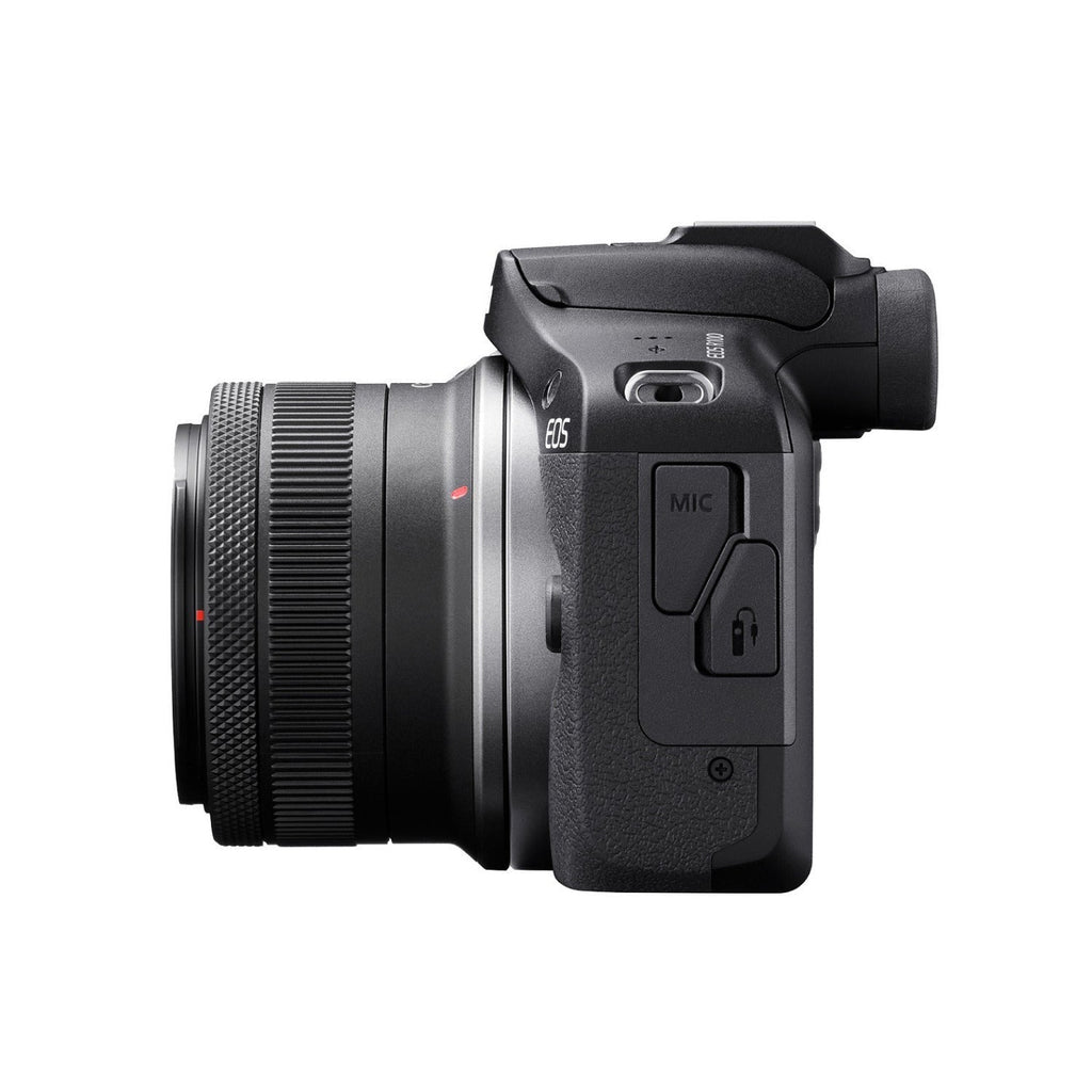 Canon EOS R100 Mirrorless Camera with 18-45mm Lens Bundle