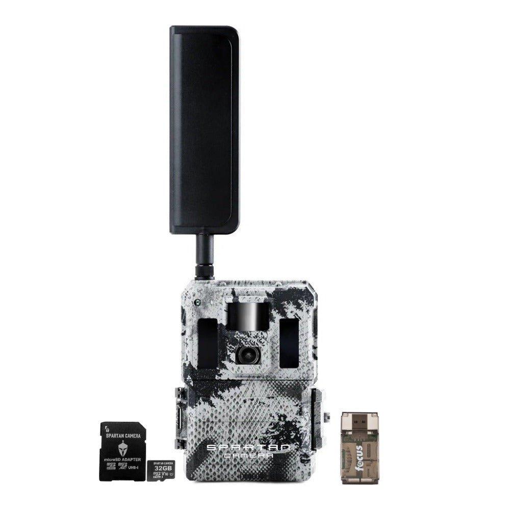 Spartan GoLive2 4G/LTE Trail Camera Bundle with 32GB Memory Card and Card Reader