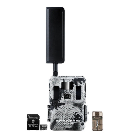 Spartan GoLive2 4G/LTE Trail Camera Bundle with 32GB Memory Card and Card Reader