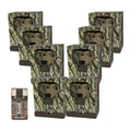Browning Trail Cameras Sub-Micro Security Box (8-Pack) Bundle with Card Reader