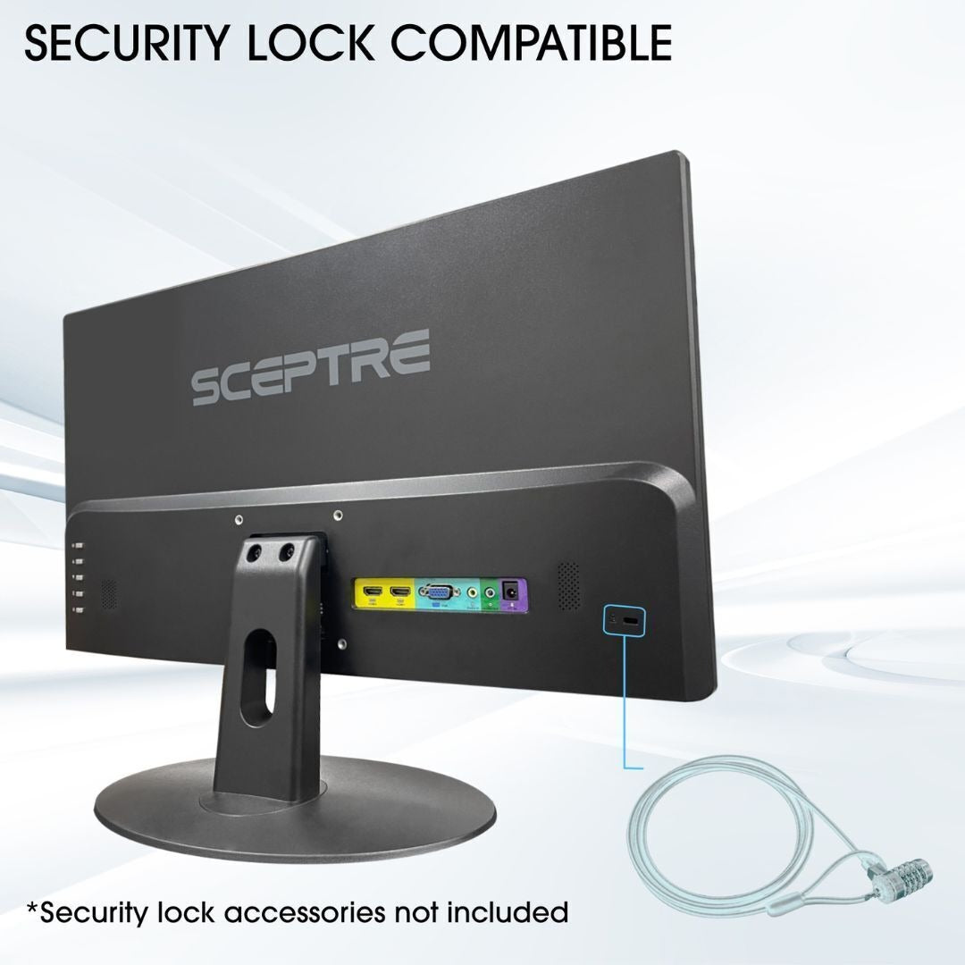 Sceptre 20-Inch 1600 x 900 HD 75Hz LED Monitor with Built-In Speakers and Adaptive Sync (Black)