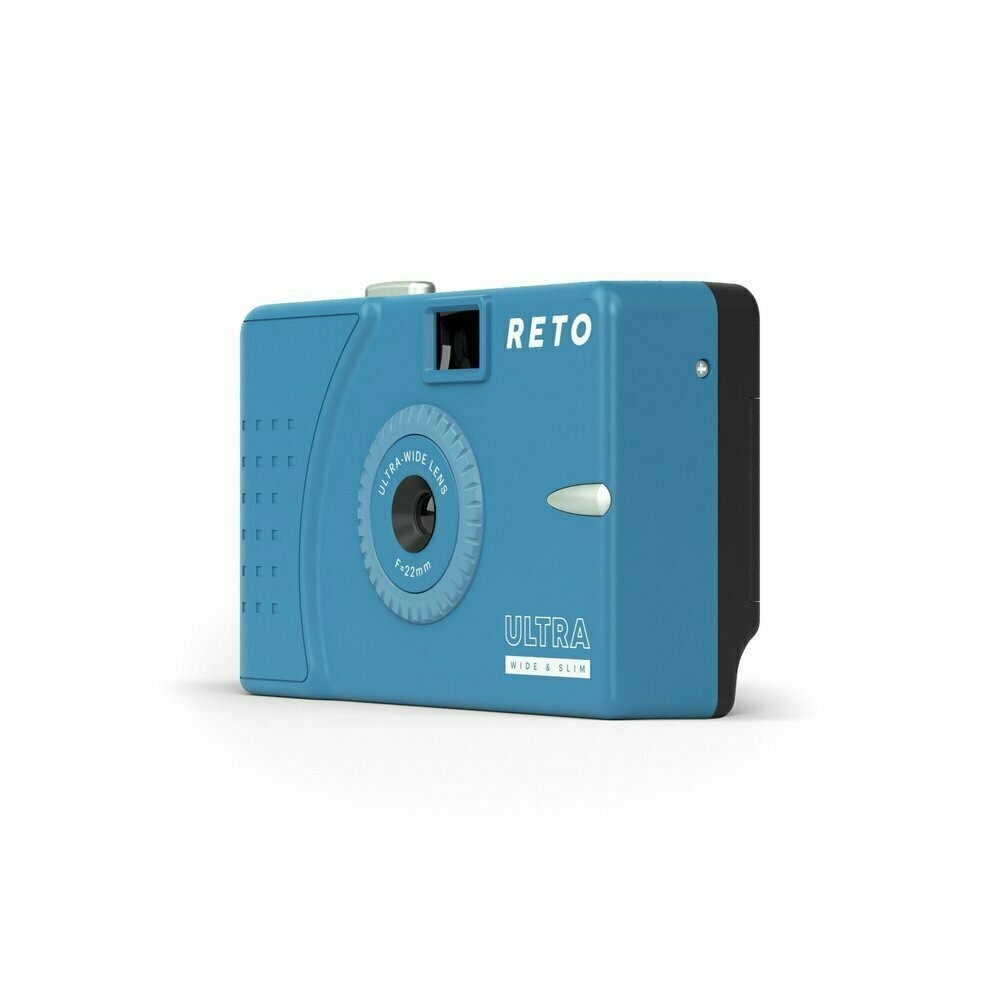 Reto 35mm Ultra Wide and Slim Film Camera with 22mm Lens (Murky Blue)