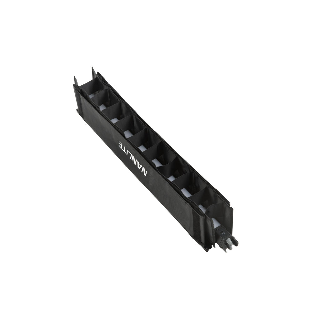 Nanlite PavoTube II 15C LED Tube Light Bundle with Nanlite Barndoors and Grid