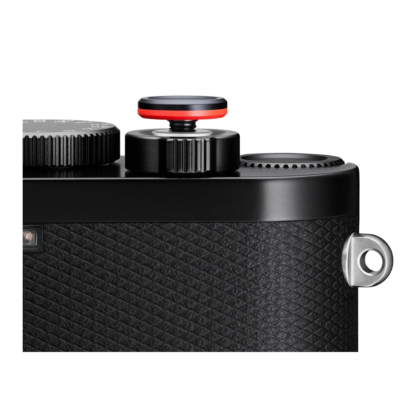 Leica Aluminum, Black Anodized Finish Soft Release Button with Thumb Support