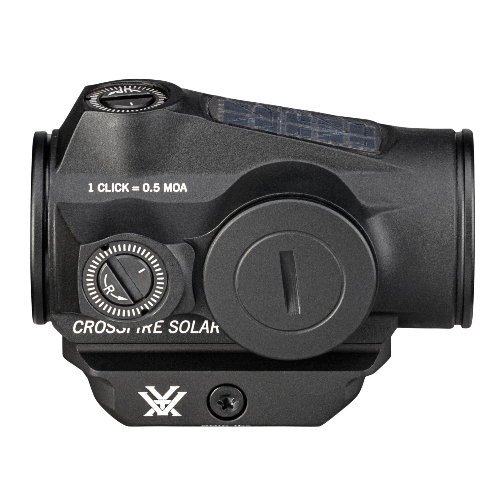Crossfire II 1x 2 MOA Solar Green Dot Sight with Motion Activation