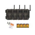 Stealth Cam Fusion MAX 3.0 42MP Cellular Trail Camera with Accessories Bundle