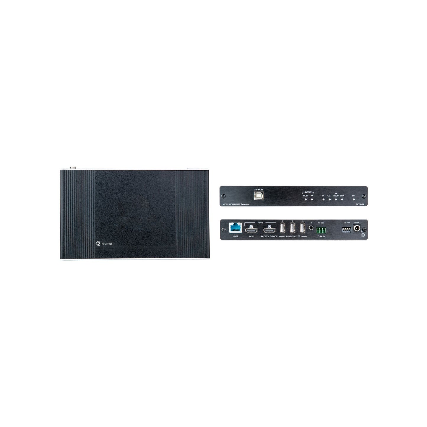 Kramer 4K60 4:4:4 HDMI Extender with USB, RS–232 & IR over Long–Reach HDBaseT 3.0