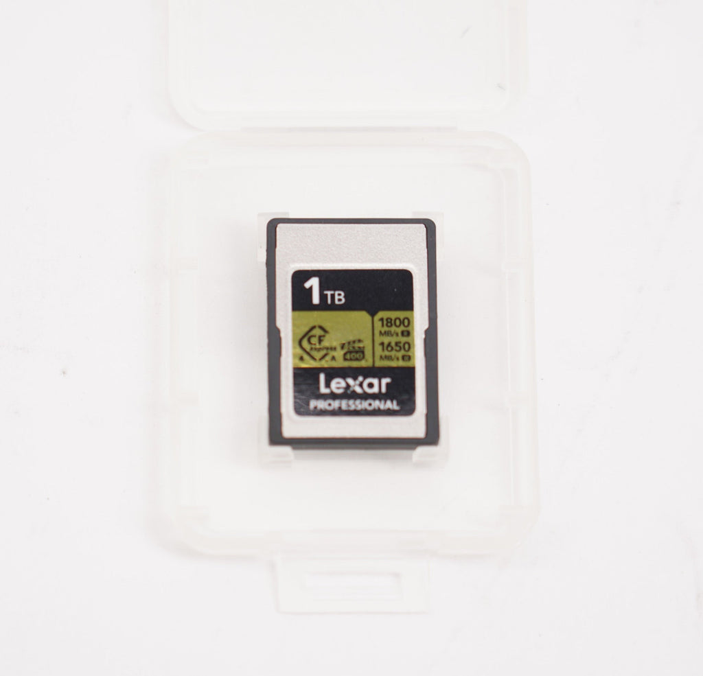 Lexar 1TB Professional GOLD CFexpress 4.0 Type A Memory Card (Used)