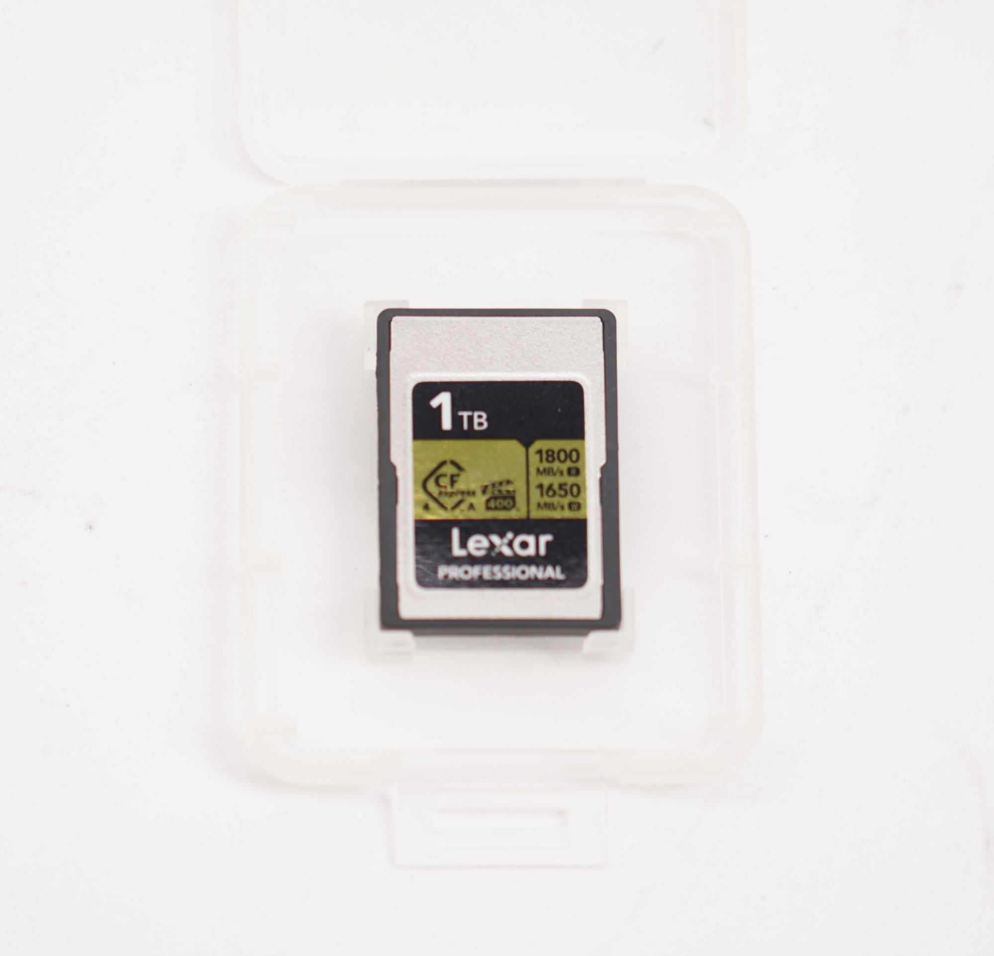 Lexar 1TB Professional GOLD CFexpress 4.0 Type A Memory Card (Used)