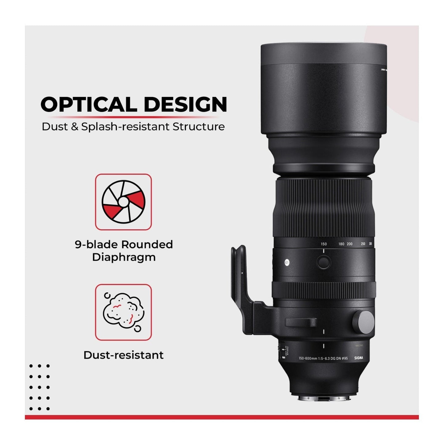 Sigma 150-600mm f/5-6.3 DG DN OS Sports Zoom Lens for Sony E with 1TB Hard Drive and 64GB SD Card