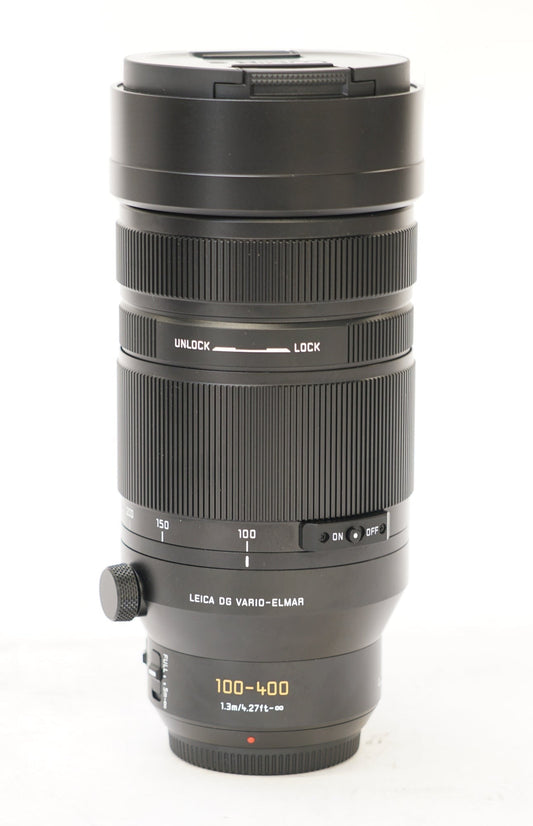Panasonic H-RSA100400 LEICA DG VARIO-ELMAR 100-400 F4.0-6.3 Lens (Used)