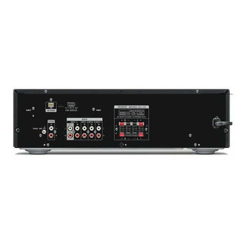 Sony 2 Channel Stereo Receiver with Sony 3-Way 3-Driver Speaker System Bundle