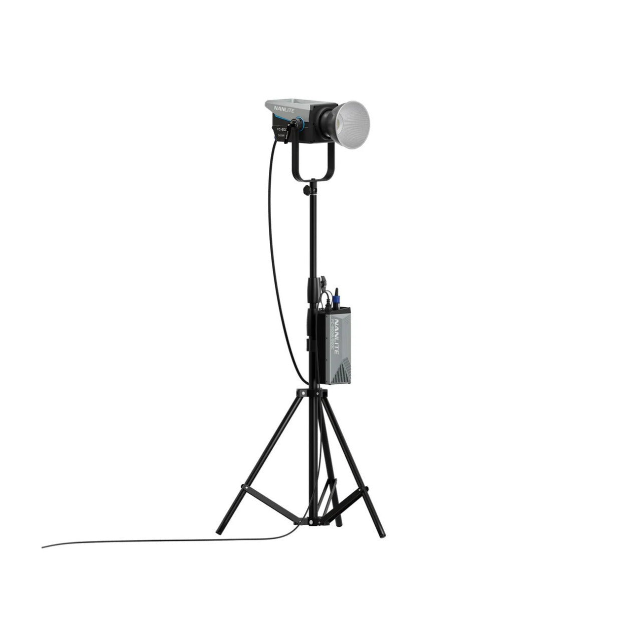 Nanlite FC-500C RGBW Color LED Spotlight with FC PowerController Kit