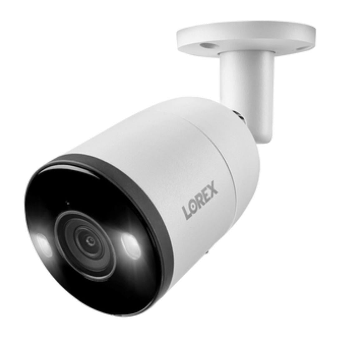 Lorex 4K Smart Deterrence Wired NVR Security System with Smart Sensor Kit, White (Certified Refurbished)