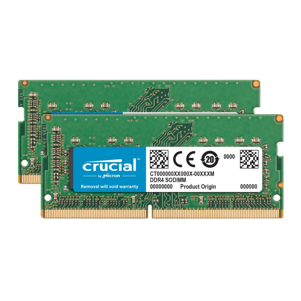 Crucial 32GB Kit (2 x 16GB) DDR4-2666 SODIMM Memory Module for Mac Systems