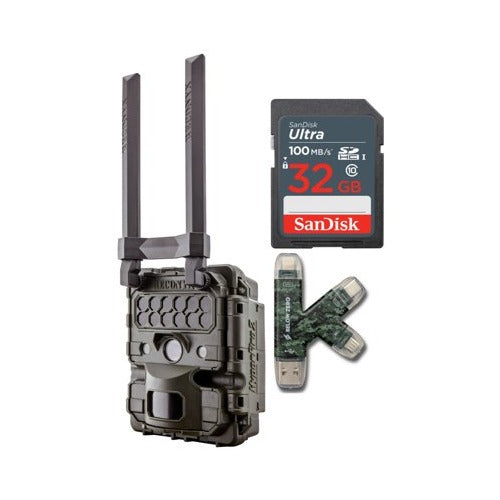 Reconyx HyperFire2 Cellular Covert IR Camera (Verizon) with SD Card Bundle