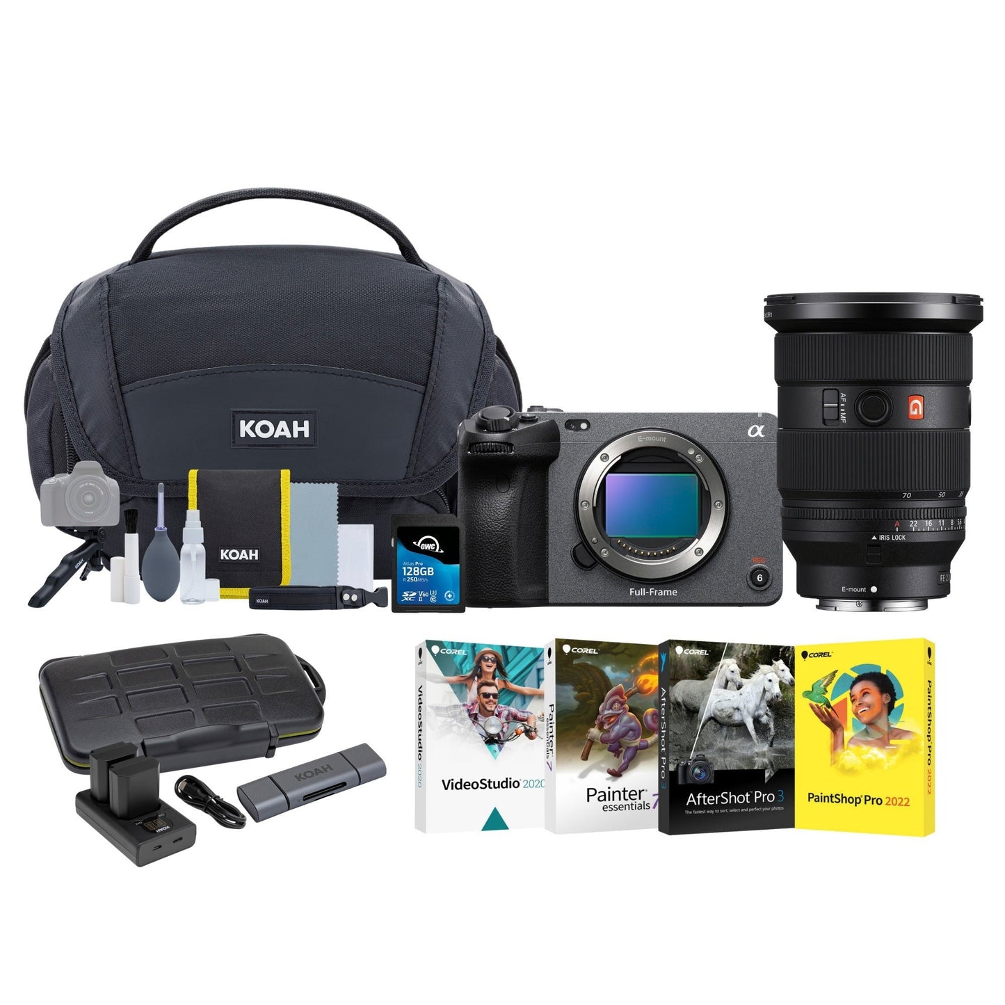 Sony FX3A Full-Frame Cinema Camera with 24-70mm f/2.8 GM II Bundle