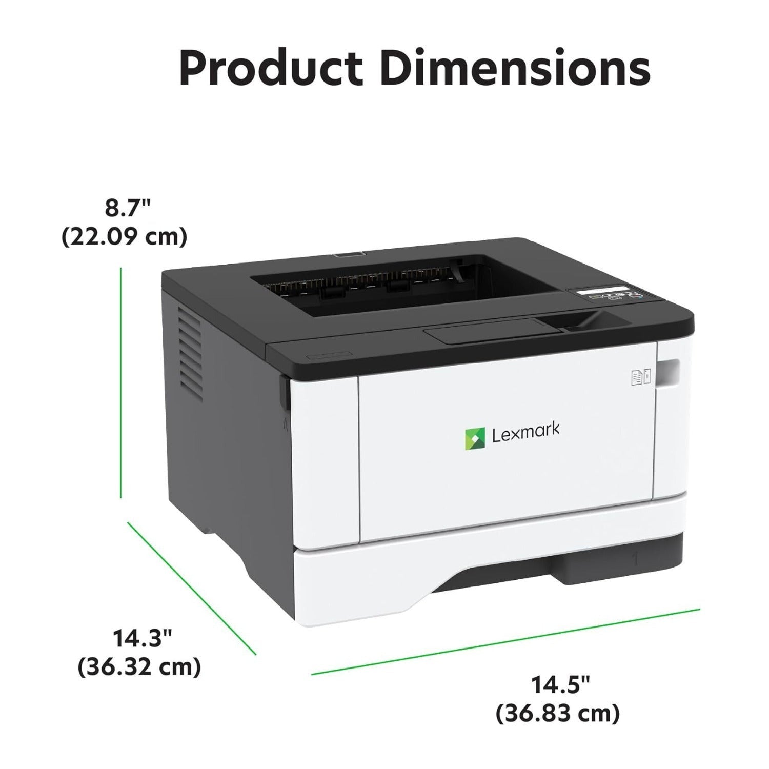 Lexmark MS331dn Monochrome Laser Printer (Used)