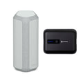 Sony SRS-XE300 X-Series Bluetooth Speaker (Gray) with 10,000mAh Power Bank