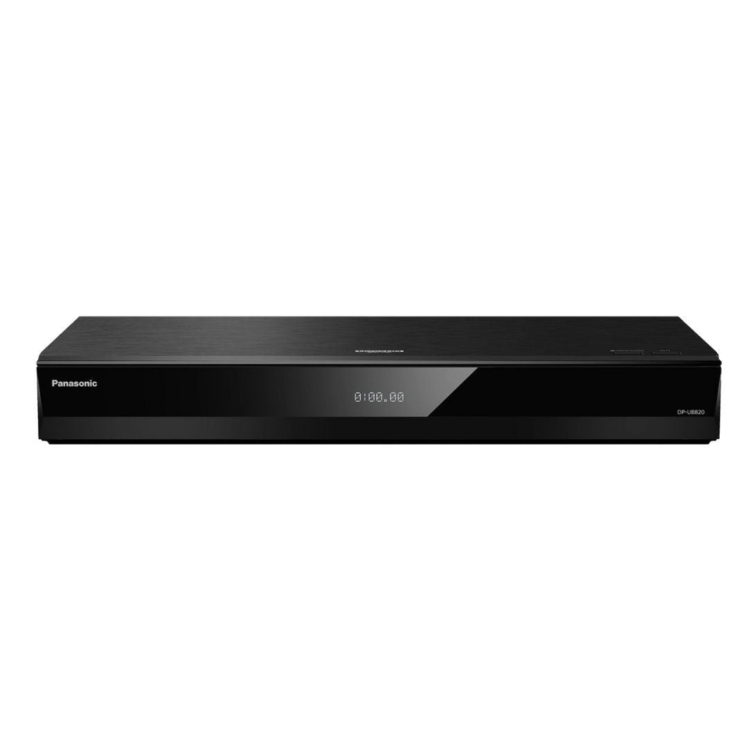 Panasonic DP-UB820-K 4K Ultra HD Blu-ray Player, Dolby Vision, HDR10+ (Black) (Certified Refurbished)