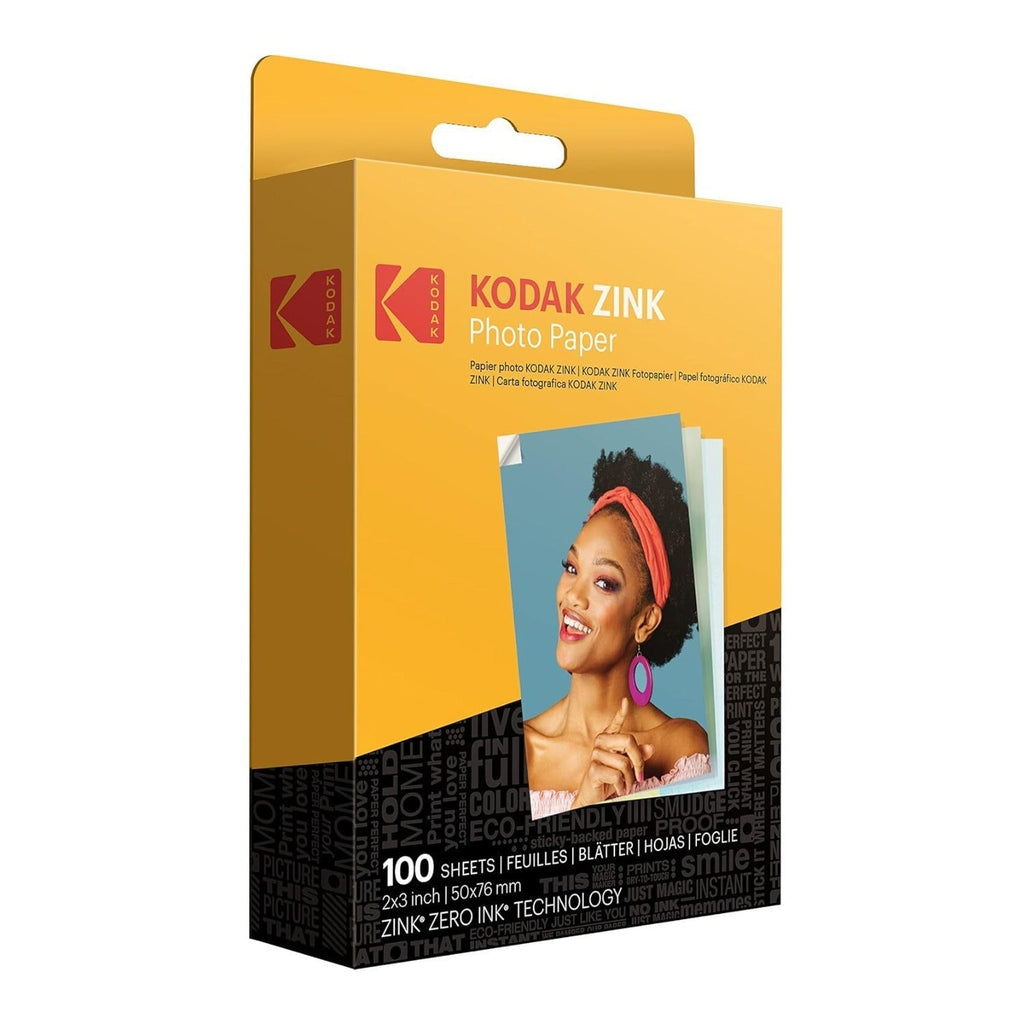 KODAK 2x3 Premium Sticky-Backed ZINK Photo Paper (100 Sheets)
