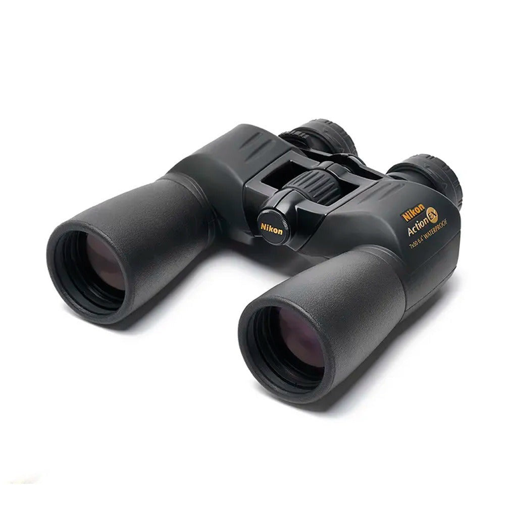 Nikon Action EX 7x50 Binoculars, Extreme Terrain, Rubber-Armored (Black) (Certified Refurbished)
