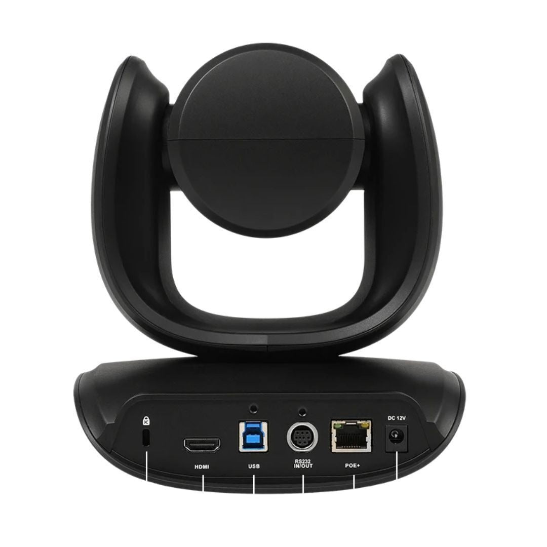 AVer CAM550 4K Dual Lens Video Conferencing Camera with AI Technology and 12x Optical Zoom (Black)