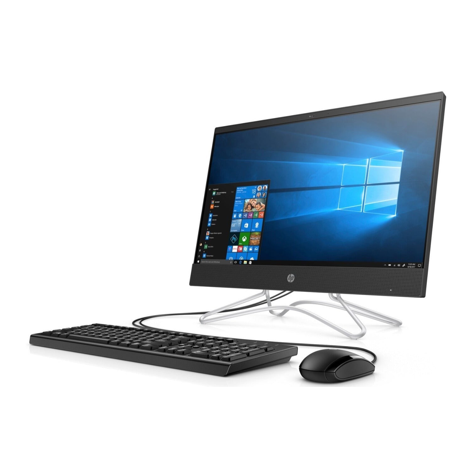 HP 22-C 21.5" FHD All-in-One PC, AMD Ryzen 5 3500U, 8GB RAM, 1TB HDD, Windows 10 (Certified Refurbished)