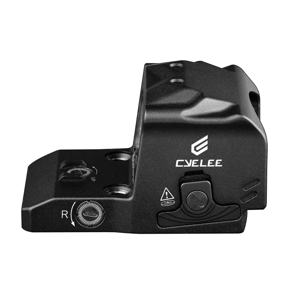 Cyelee Wolf EDG RMR IPX7-rated Fully Enclosed 3-MOA Green Dot Sight with 7075-T6 Aluminium Housing