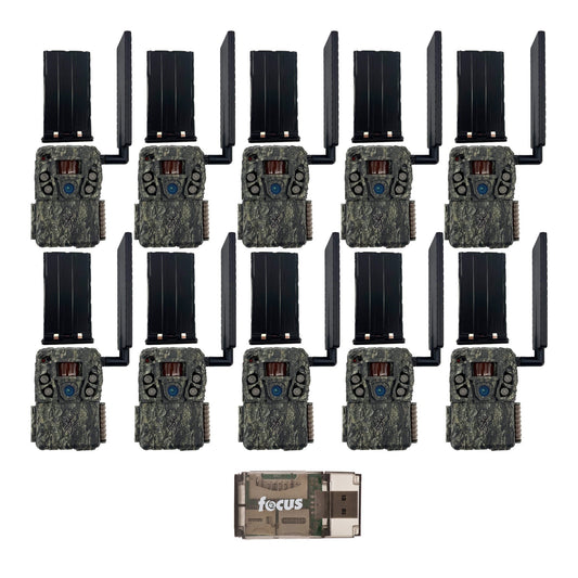 Browning Trail Camera - Defender Wireless Vision Pro HD AI 46MP Bundle (10 Pack)