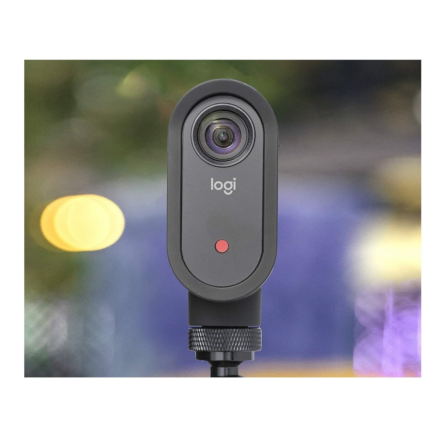 Logitech Mevo Start Live Streaming Camera with Litra Glow Premium Streaming Light with TrueSoft