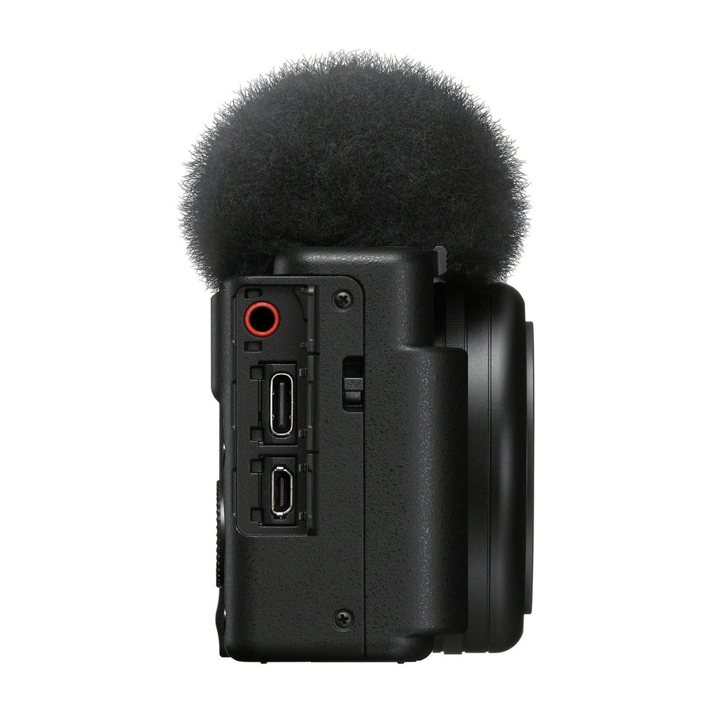 Sony ZV-1F Vlog Camera for Content Creators and Vloggers (Black) Bundle