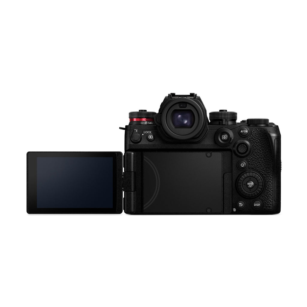 Panasonic LUMIX S1RII Full Frame 44.3MP Black Mirrorless Hybrid Digital Camera