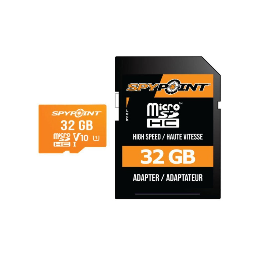 Spypoint MicroSD-32GB Memory Card (4-Pack) with Reader Bundle