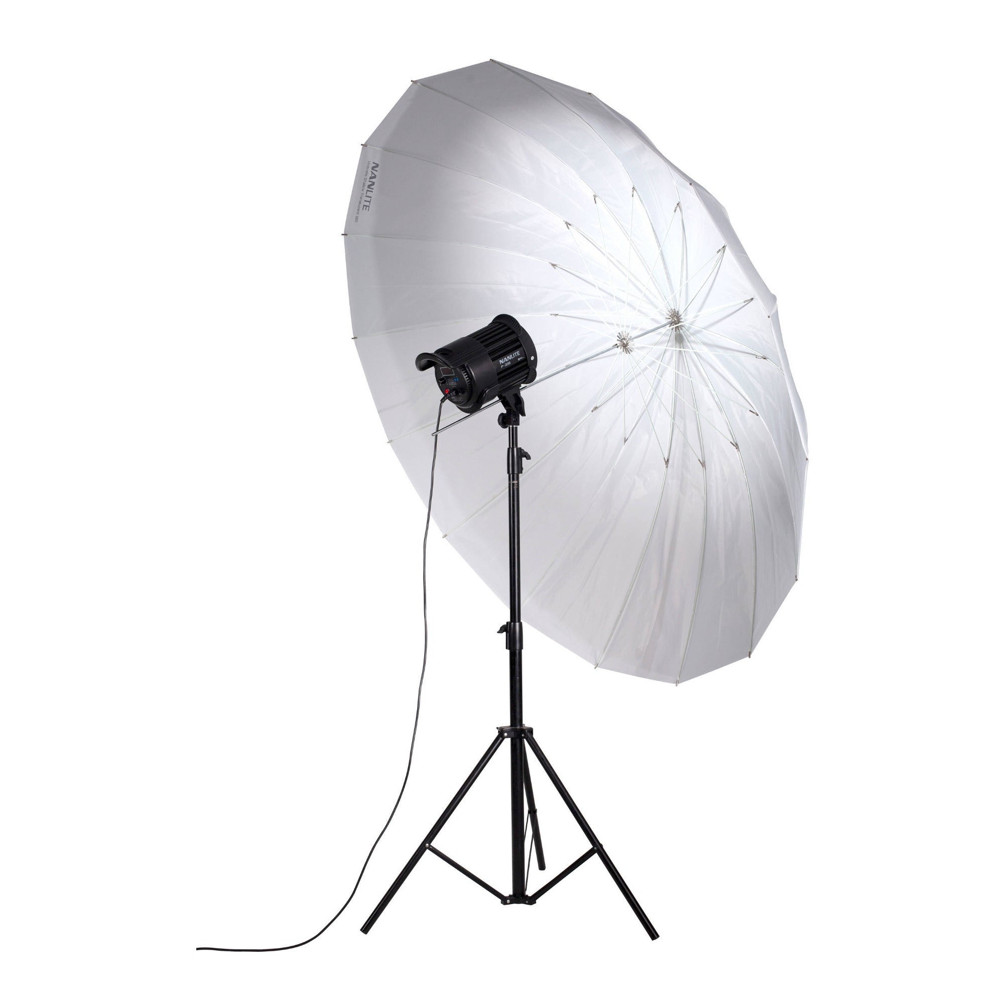 NanLite Silver Shallow Umbrella 180 (71in)
