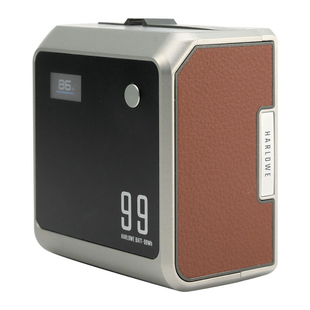 Harlowe Mini Max Bi-Color LED Monolight Standard Kit (Brown Faux Leather)